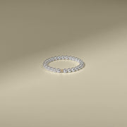 14k gold filled 2mm pearl ring