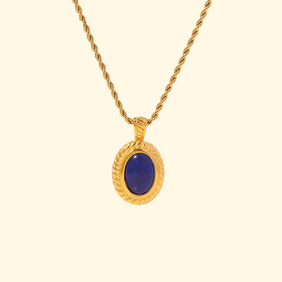 Lapis lazuli vintage necklace